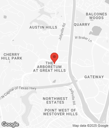 Map of 9761 Great Hills Trl Austin, TX 78759
